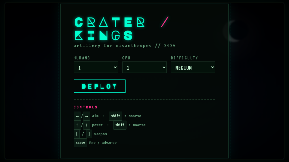 Crater // Kings