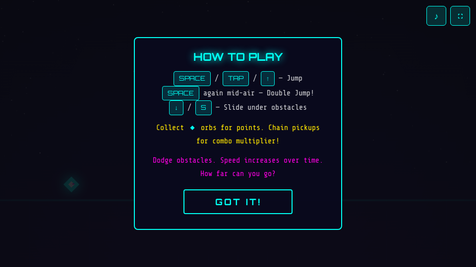 Neon Dash